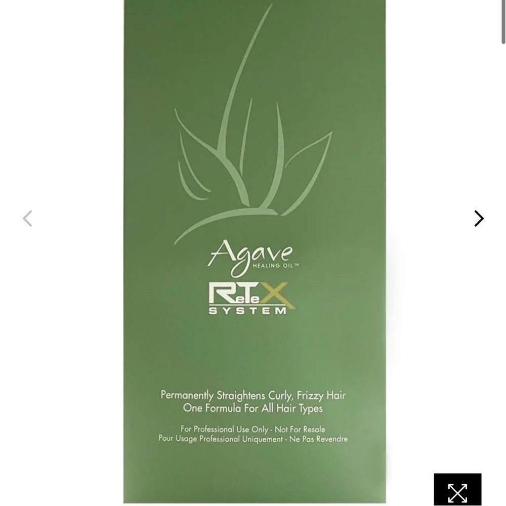 Agave ReteX System Healing Oil Box - Keratin - Straighten System